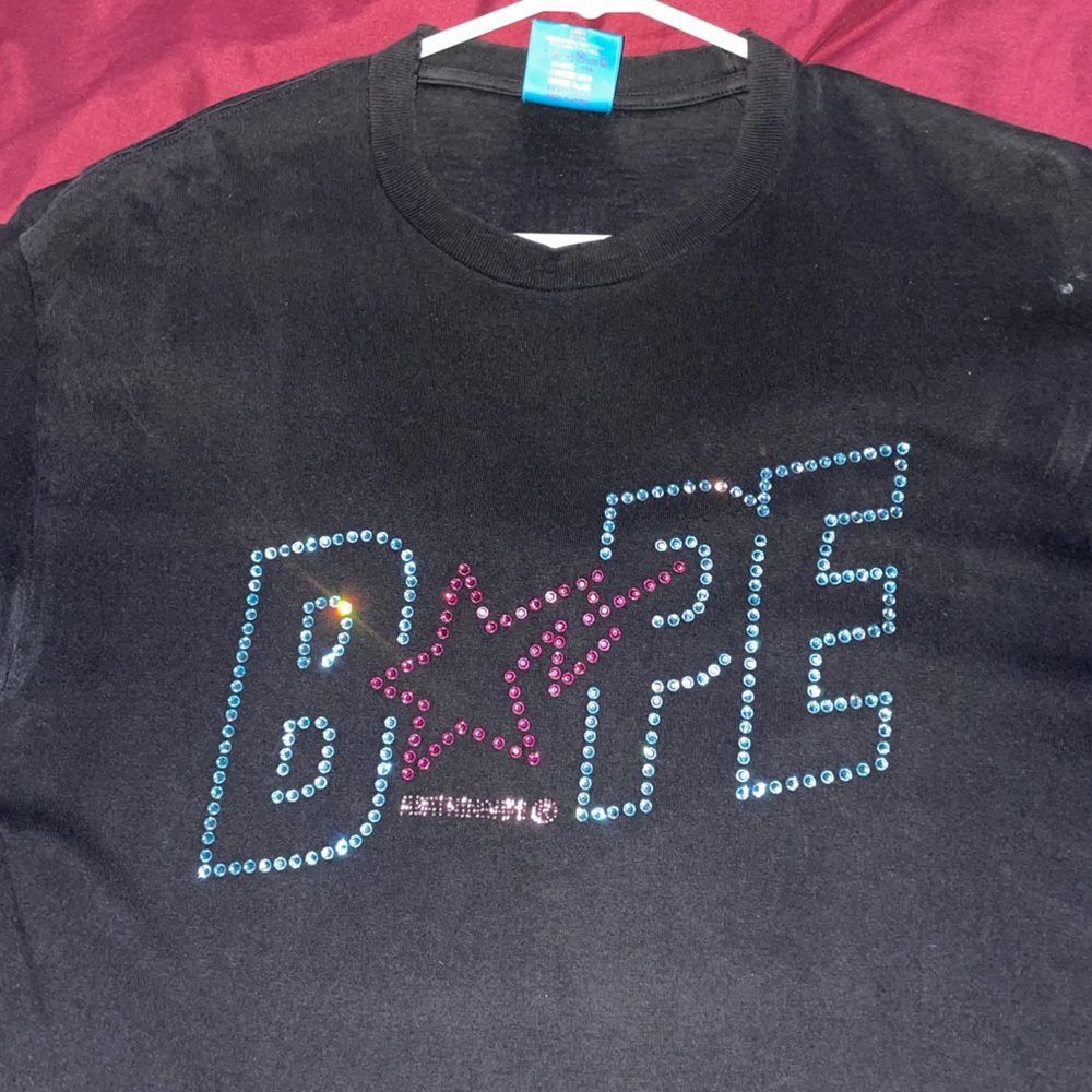 Bapesta Swarovski diamonds migó era tee